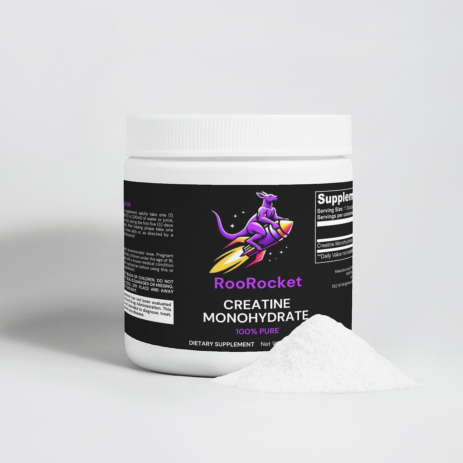 RooRocket Creatine Monohydrate