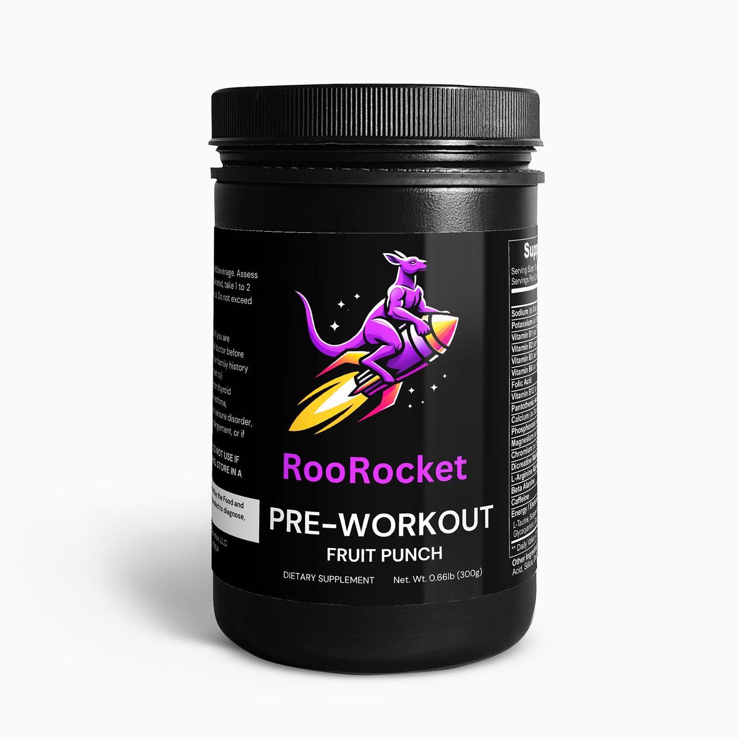 RooRocket Pre-Workout - Fruit Punch