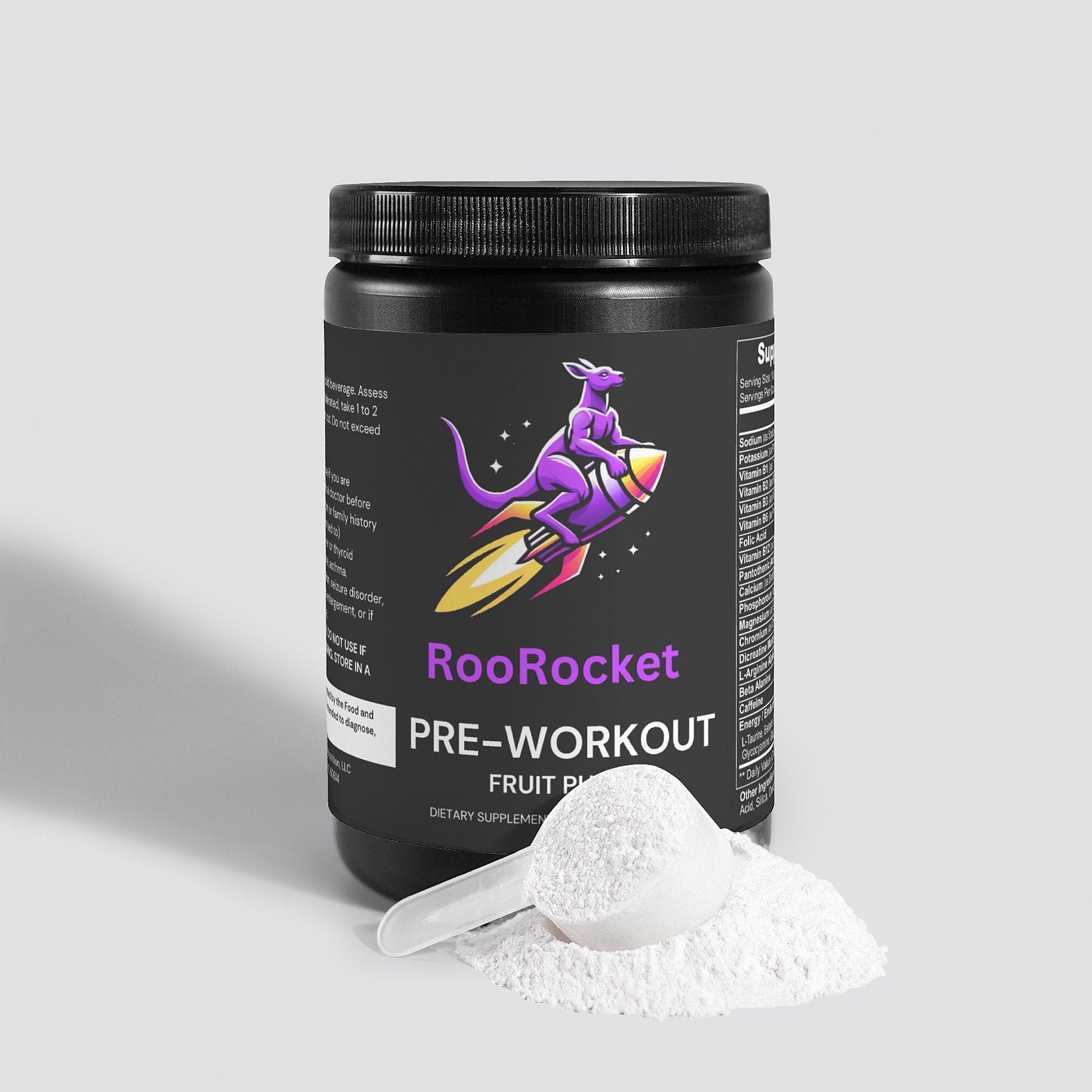 RooRocket Pre-Workout - Fruit Punch