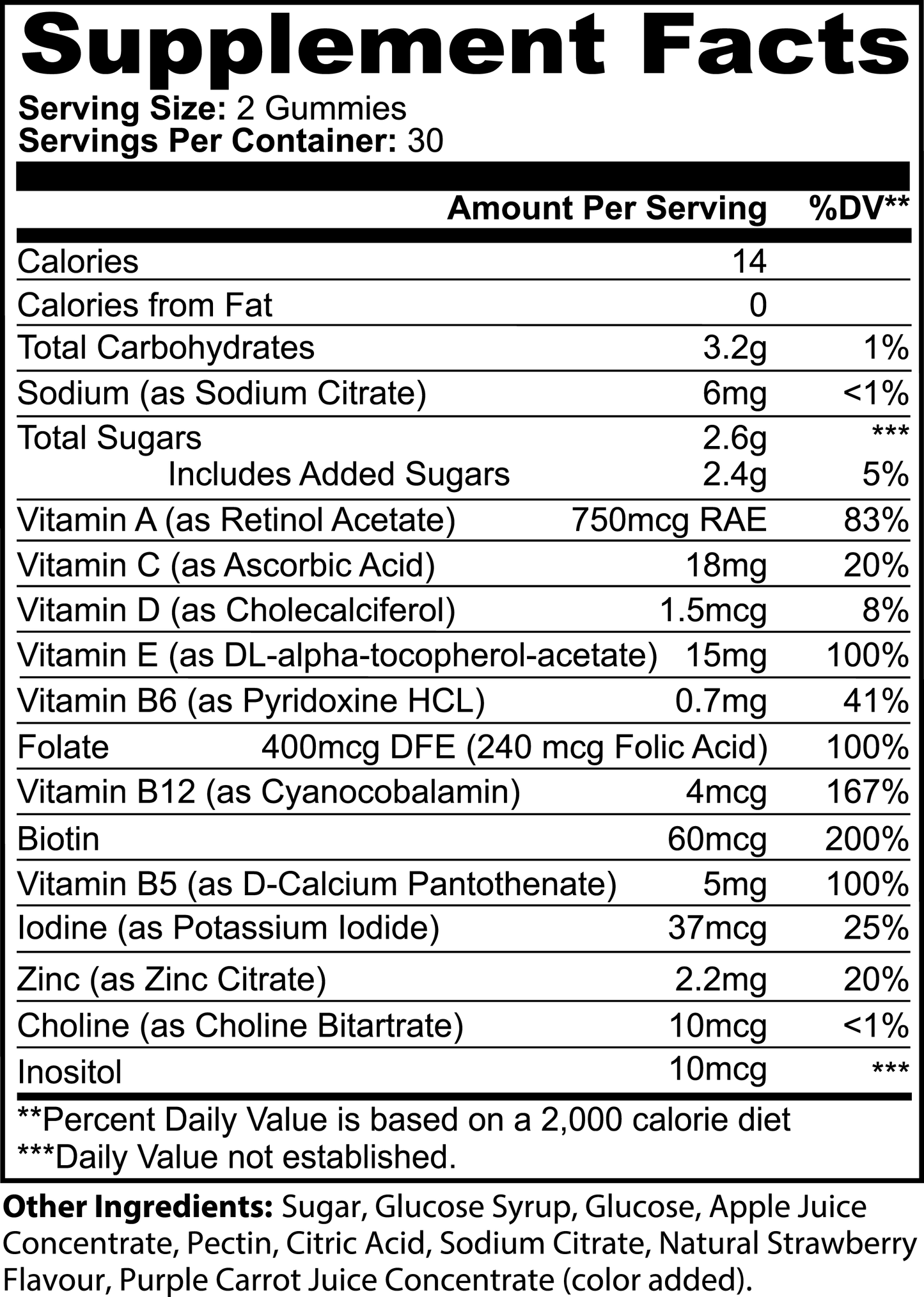 RooRocket Multivitamin Gummies - Strawberry